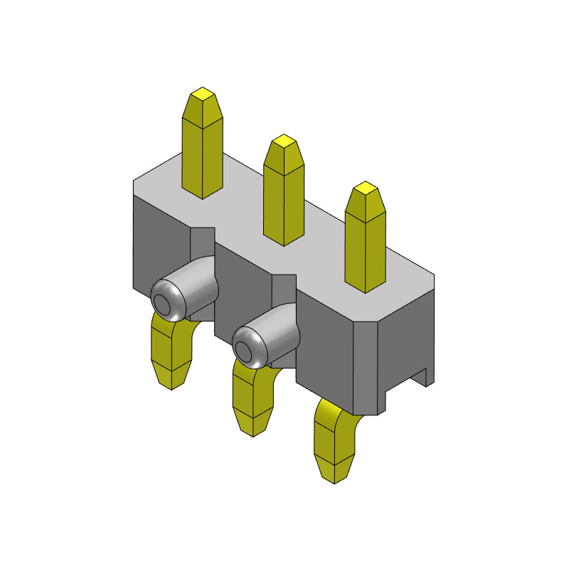 P/H2.0mm 單排排針 FC104